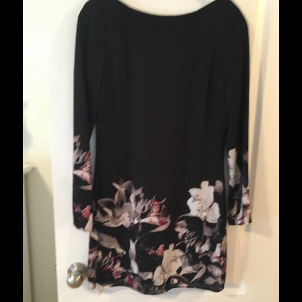 Floral print dress